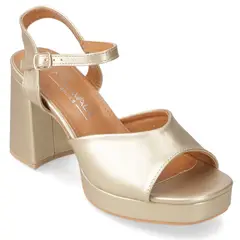 NEW WALK - Sandalia Taco Dorado