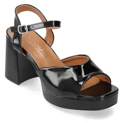 NEW WALK - Sandalia Taco Negro