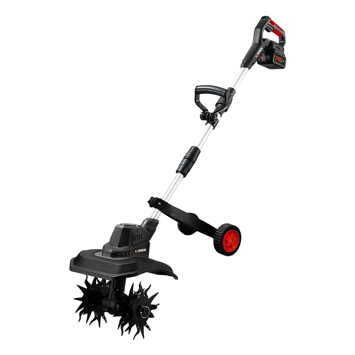 LERNEN - Cultivadora De Jardín Inalámbrica Lernen 270W + 2 Baterías