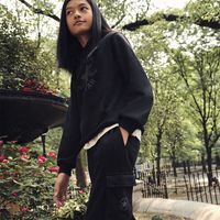 Polerón Diected Chuck Patch Jr. Niños Negro