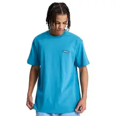 DC SHOES - Polera Hombre DC Patch It Celeste