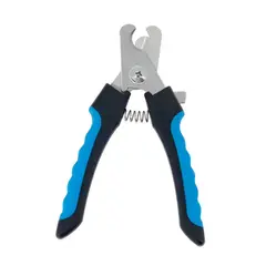 GENERICO - Tijera Cortauñas Alicate Mascotas Perro Y Gato Mango Curvo