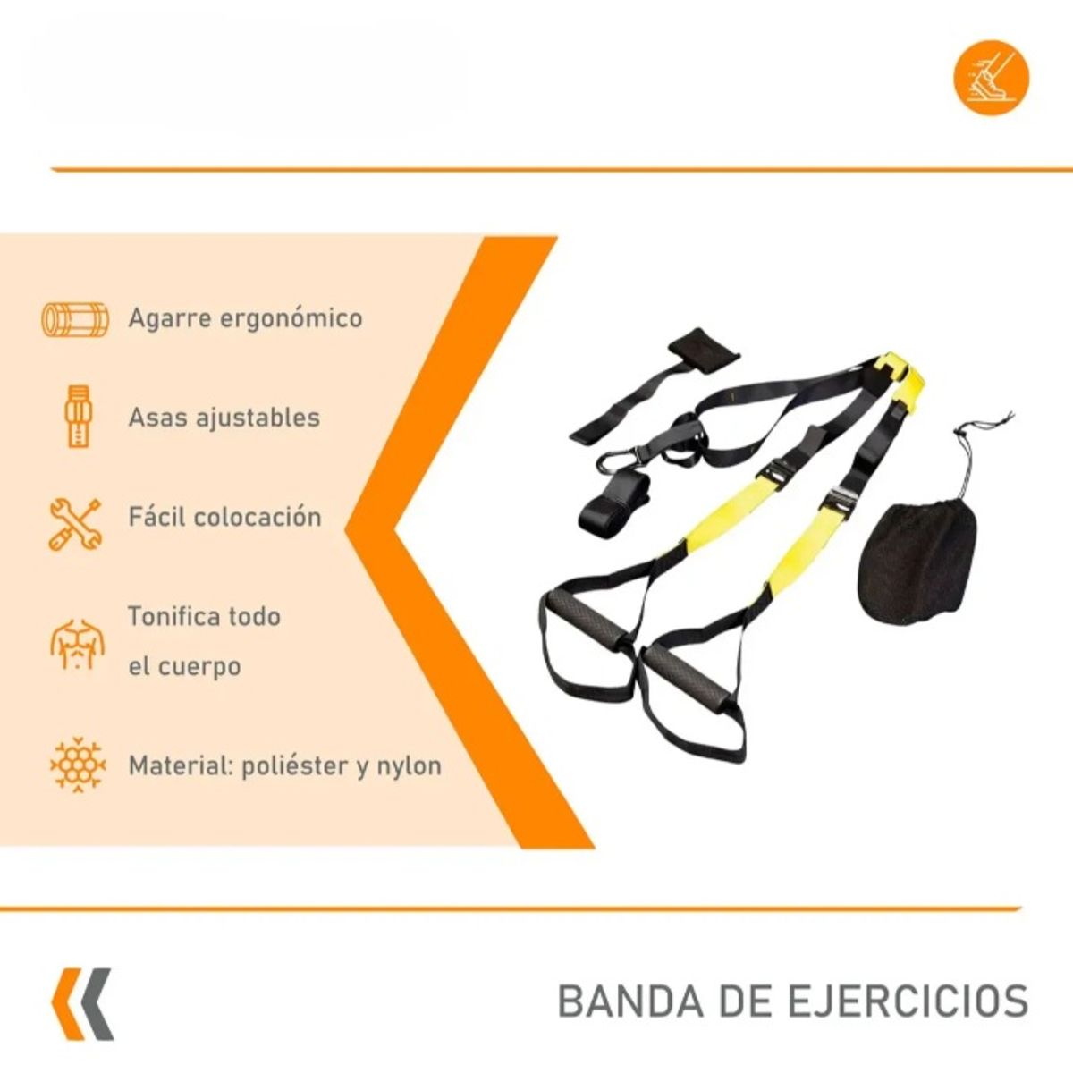 MOVI - Banda de entrenamiento en suspension TRX