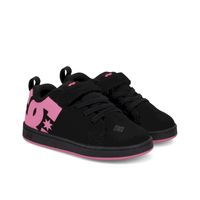 Zapatilla Toddler Court Graffik Elastic Negro DC