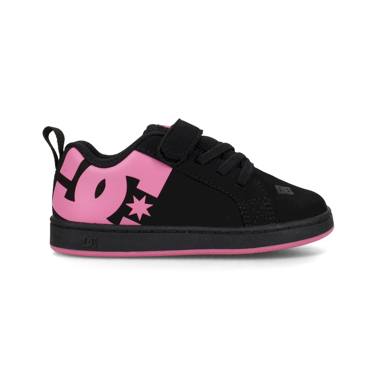 DC SHOES - Zapatilla Toddler Court Graffik Elastic Negro DC