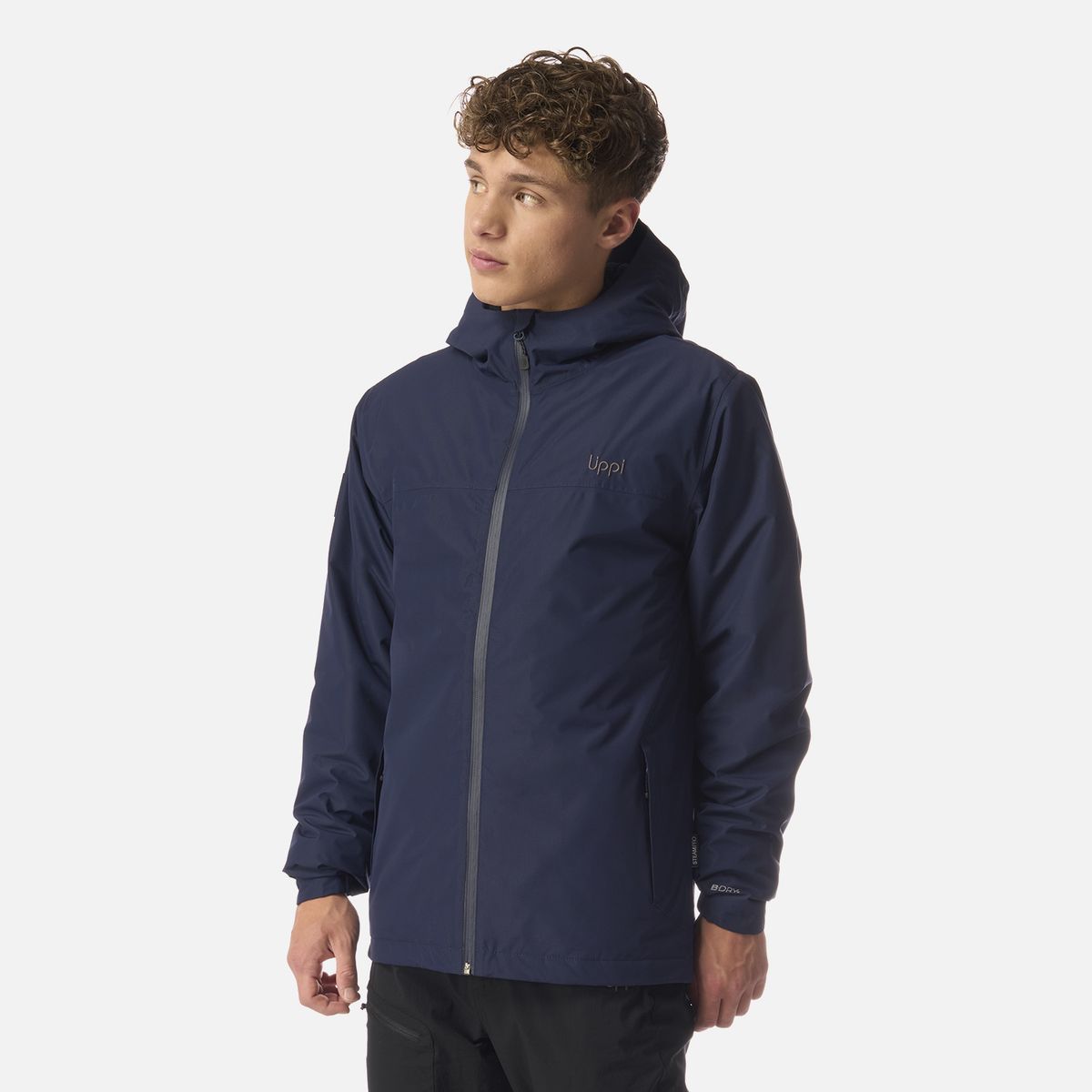 LIPPI - Chaqueta Teen Boy Cold Place B-Dry Hoody Jacket Azul Marino Lippi