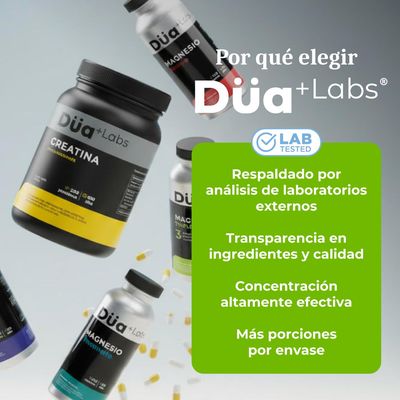 Imagen 2 del producto Creatina Monohidratada Düa Labs 1Kg 200 Porciones Sin Sabor