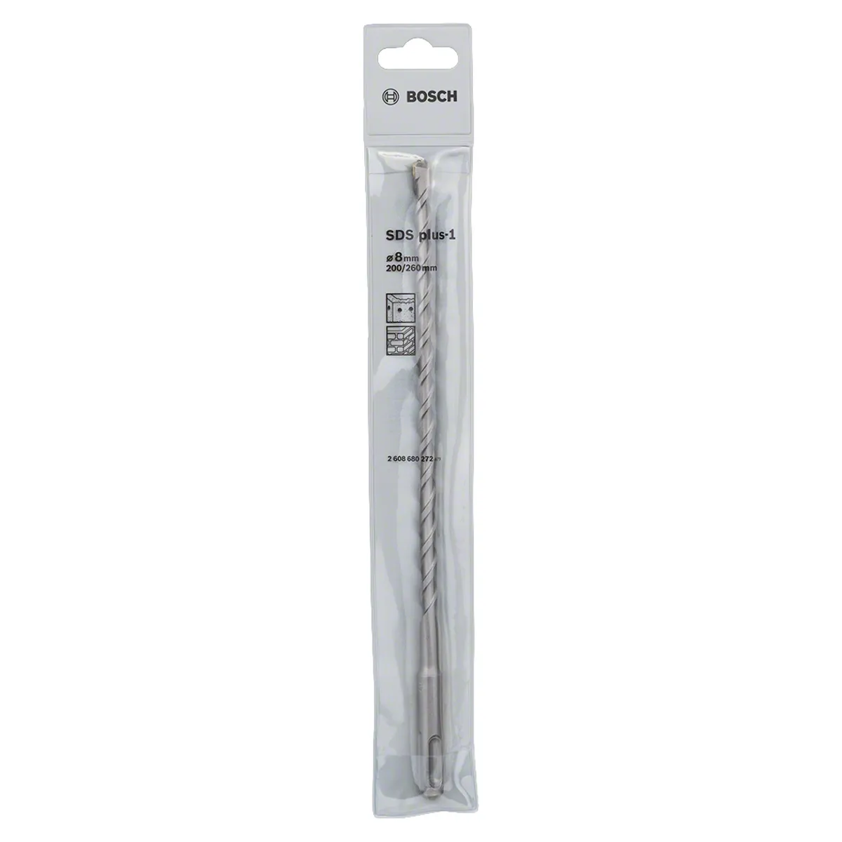 BOSCH - Broca Sds-plus 8x260mm Bosch 2608680272-000