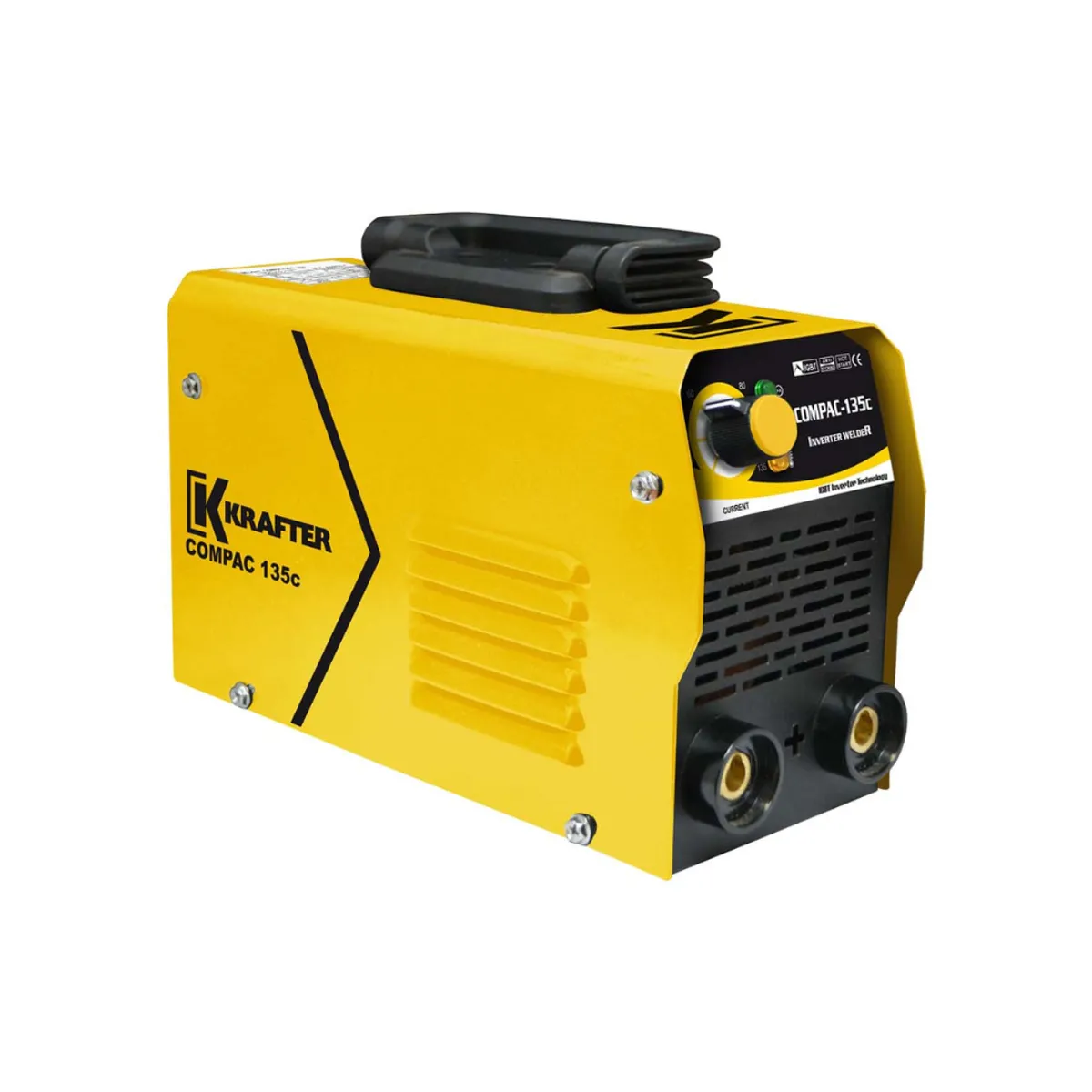 KRAFTER - Soldadora Inverter Compac 135c Krafter Amarillo