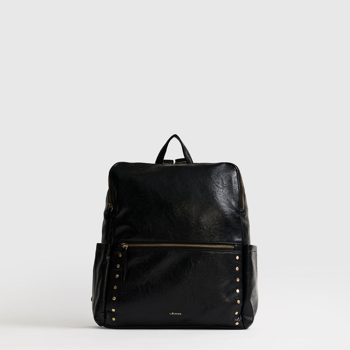 LOUNGE - Mochila Mujer Tachas Puller Gamuza