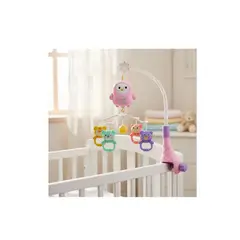 GENERICO - Movil Para Bebe Musical Luz Espanta Cuco Sonajero Coche Cuna Celeste