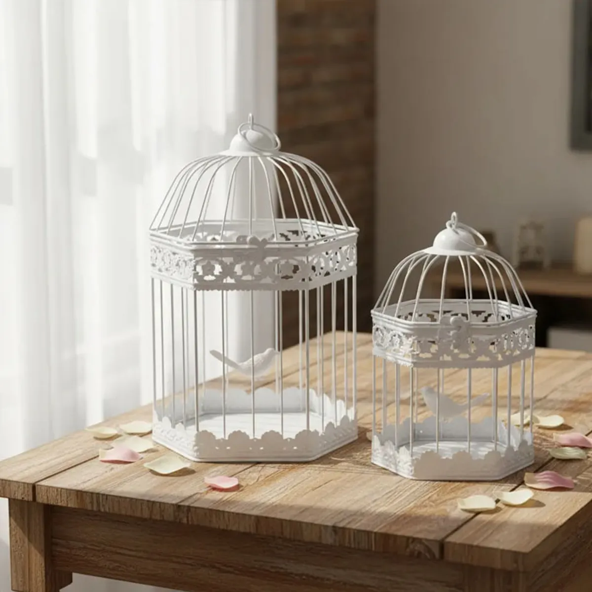 BRIC - Jaulas Decorativas Para Adorno Set De 2