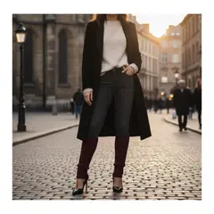 EKOL TACTICA MILITAR - Polainas Calentadores Tejido Trenzado Colores Variados Mujer Niña Elegante 100% Lana