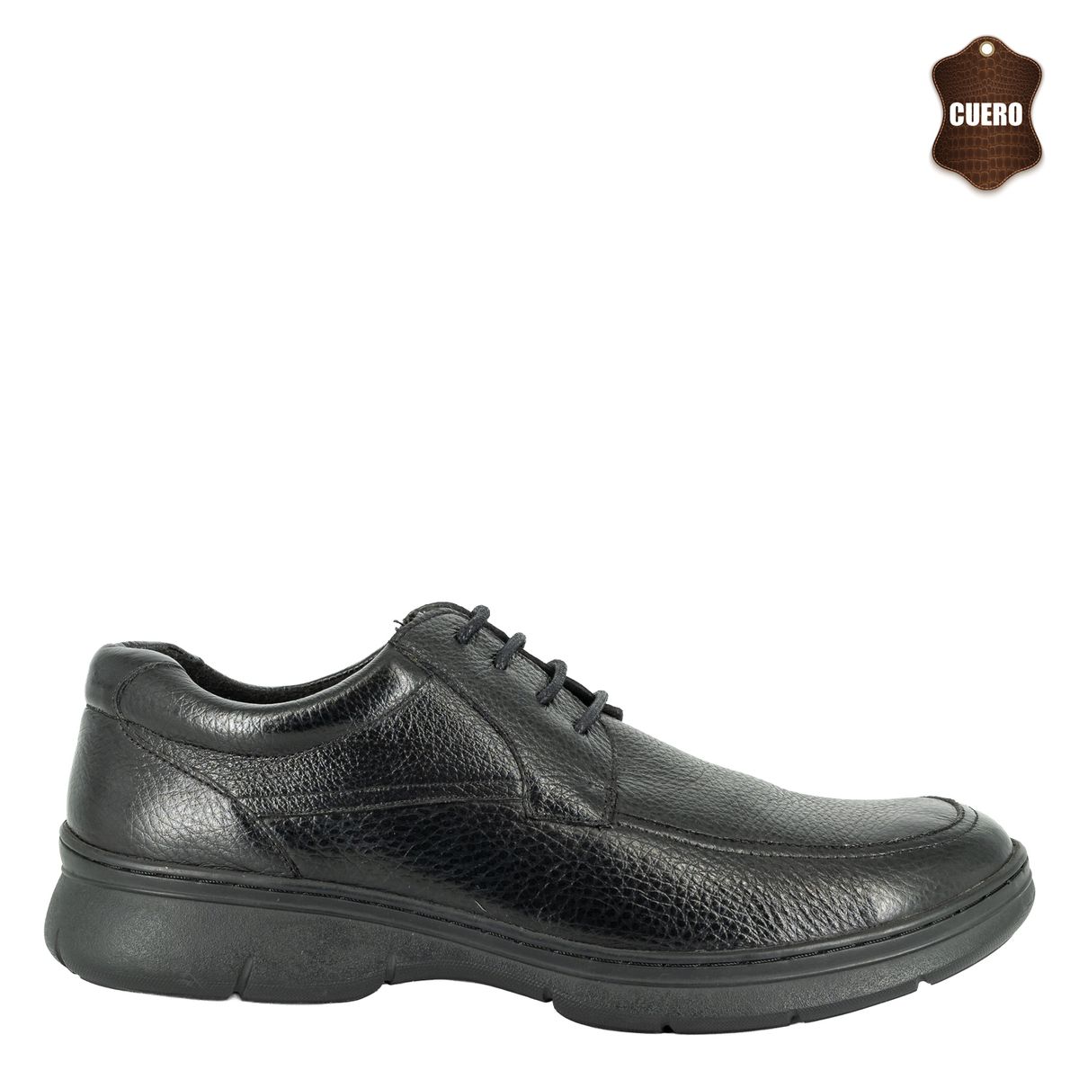 LONDON ADIXT - Zapato de Cuero Hombre Negro Martin London Adixt