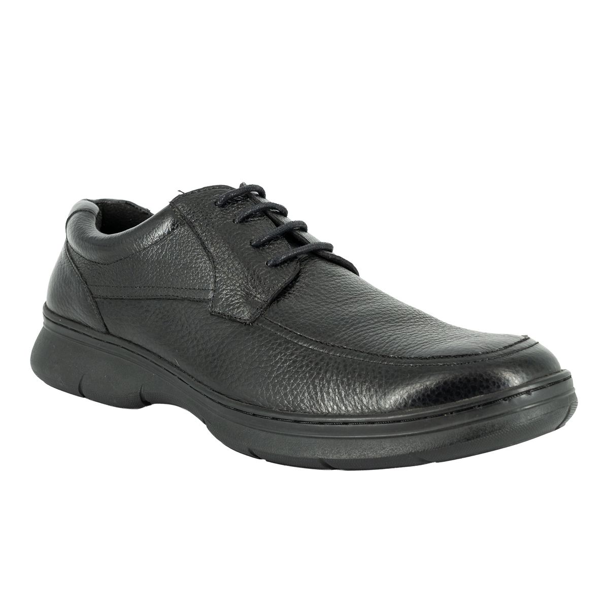 LONDON ADIXT - Zapato de Cuero Hombre Negro Martin London Adixt
