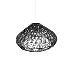 LED STUDIO - LÁMPARA COLGANTE RATTAN GHÉ VIETCOO VIETNAM SIN AMPOLLETA E27