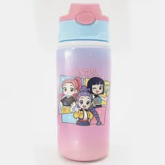 SM - Botella Infantil Huntrix K-Pop Demon Hunter 500 ml Aluminio Escolar Libre de BPA