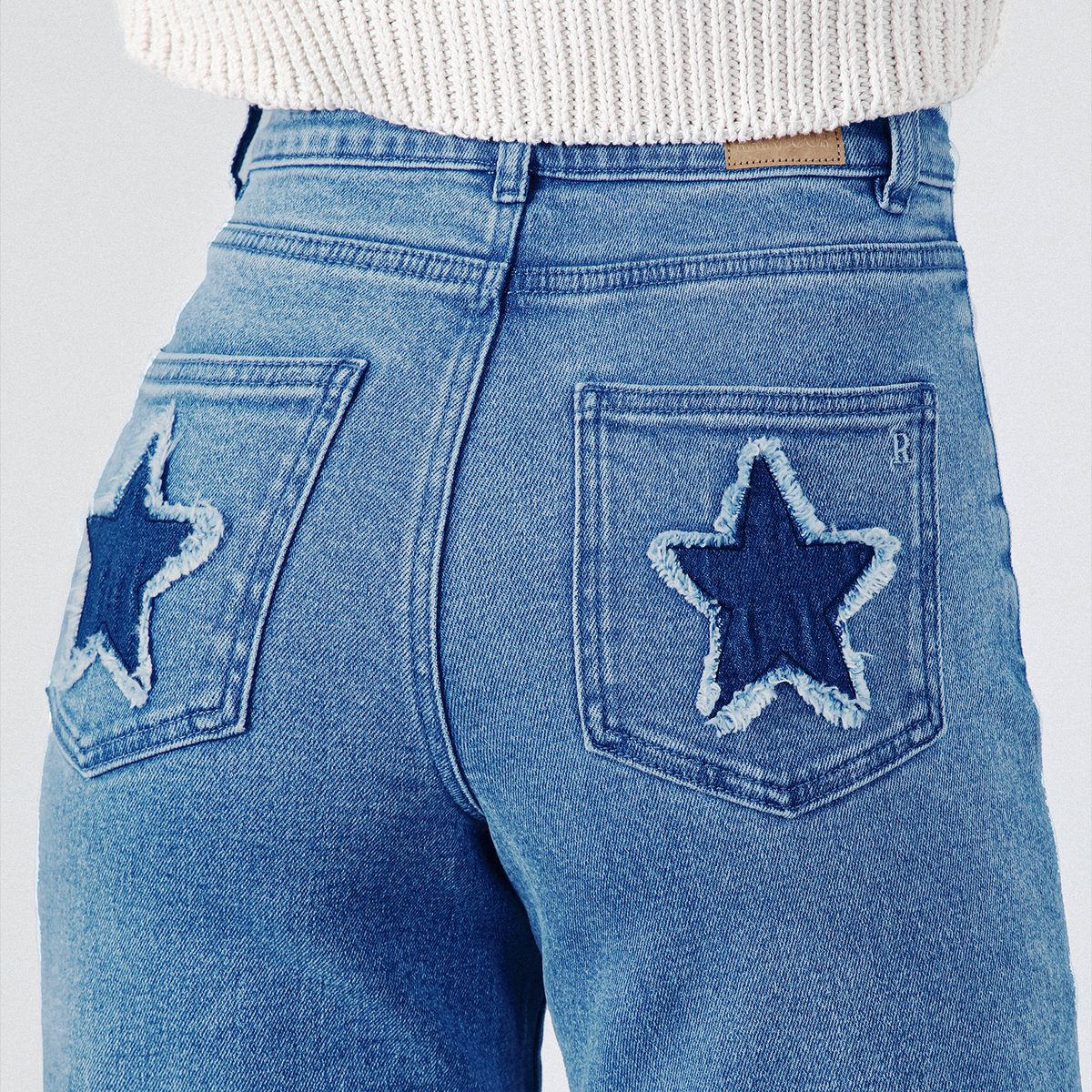 RAINDOOR - Pantalón Multi Estrellas Azul Mujer Raindoor