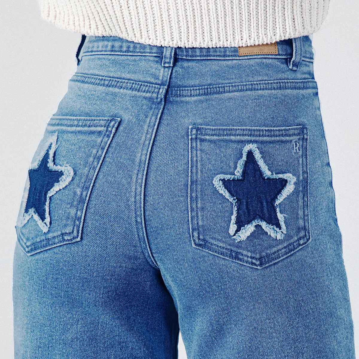RAINDOOR - Pantalón Multi Estrellas Azul Mujer Raindoor