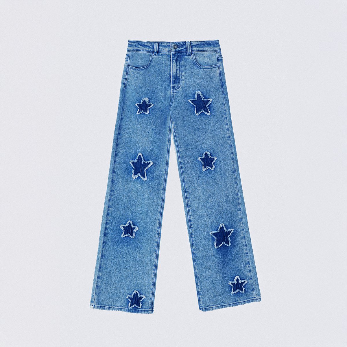 RAINDOOR - Pantalón Multi Estrellas Azul Mujer Raindoor