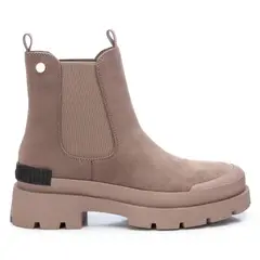 XTI - Botin Plano de Mujer Café