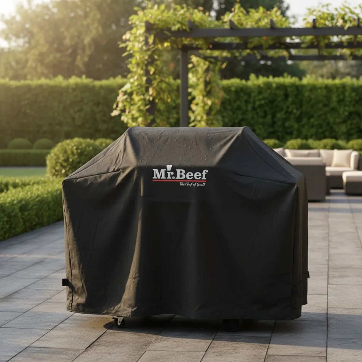 GENERICO - Funda Para Parrilla 132x55cm Mr Beef