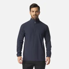 LIPPI - Polerón Hombre Jacaranda Nano-F 1/4 Zip Azul Marino