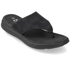 NEW WALK - Sandalia Plana de Mujer Negro