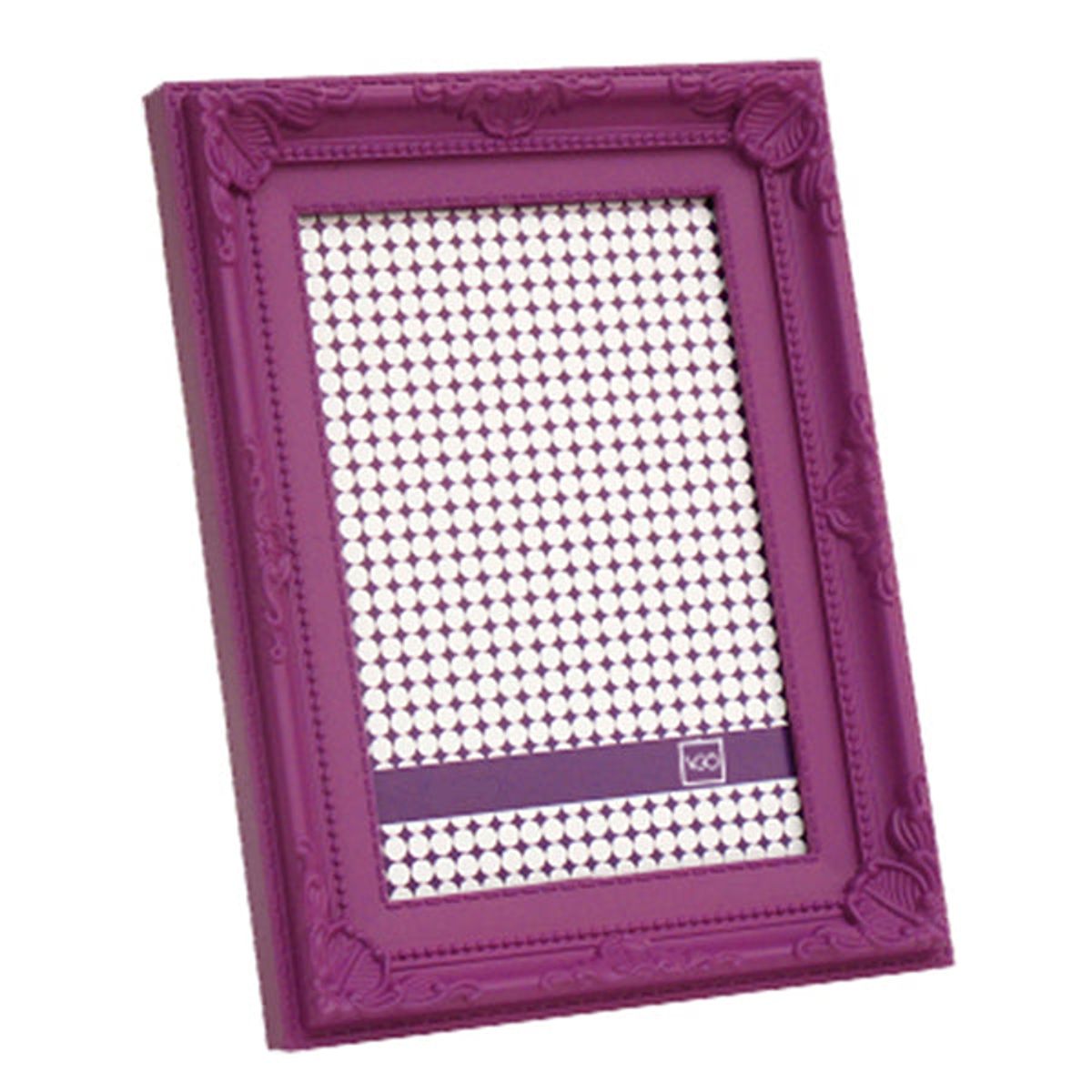 VGO - Marco plástico antique color Violeta 20x25 cm Violeta Vgo