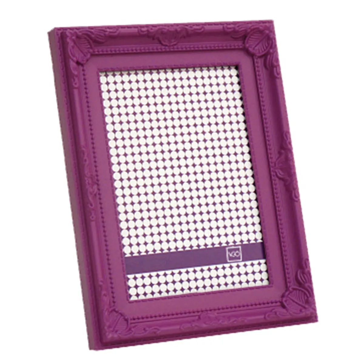 VGO - Marco plástico antique color Violeta 20x25 cm Violeta Vgo