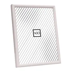 VGO - Marco plástico color Blanco 20x30 cm Blanco