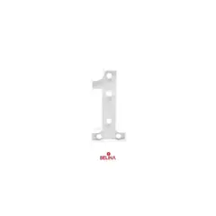 GENERICO - Numero con luz led 1 Blanco