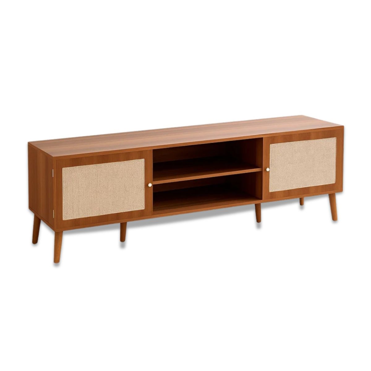 HABITA2 CHILE - Rack Ructico para TV Brown Mesh
