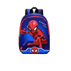 TIOZONEY - Mochila preescolar para niño H Araña3D Azul