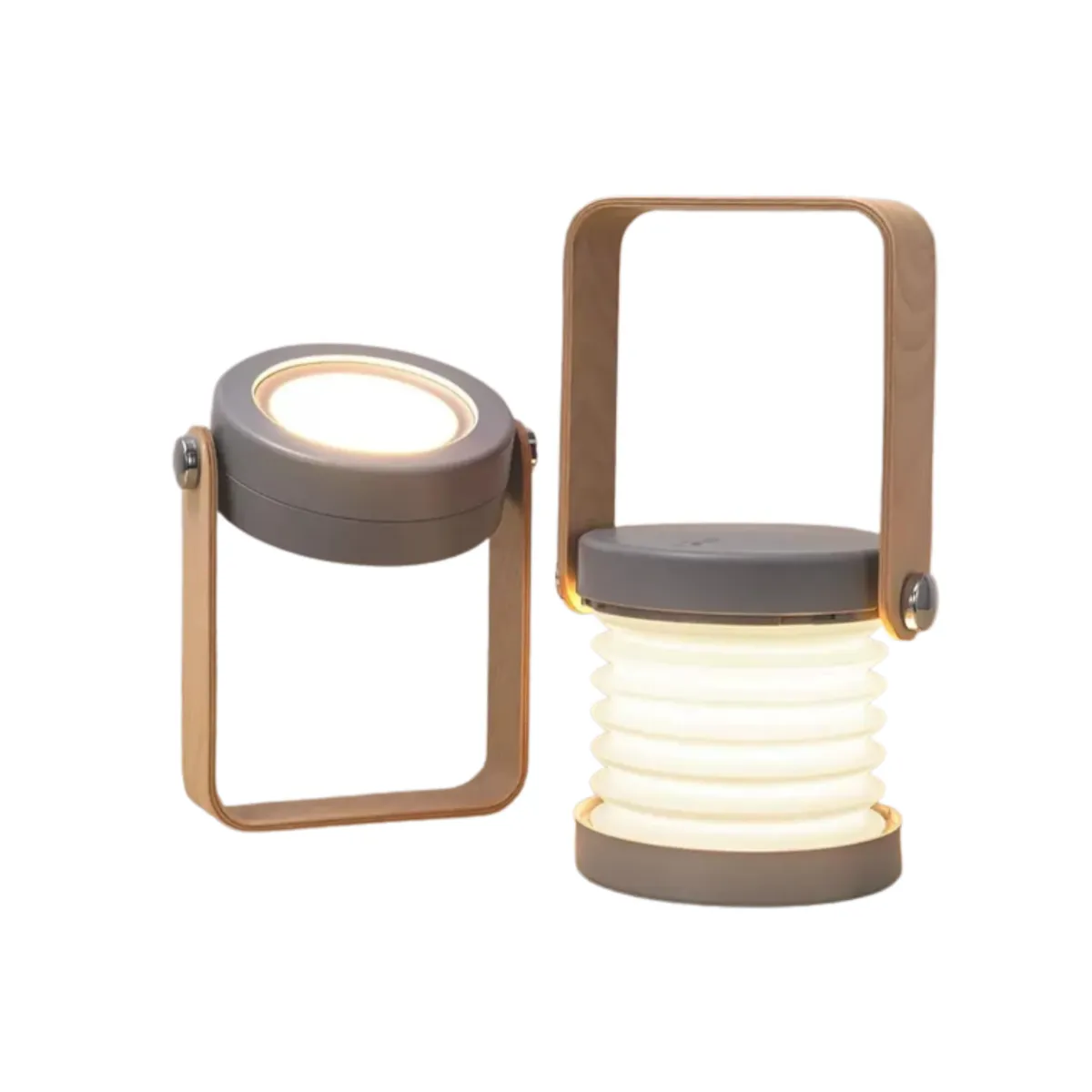 GENERICO - Lámpara LED de Emergencia Solar Plegable  Linterna Recargable Portátil para Camping y Hogar