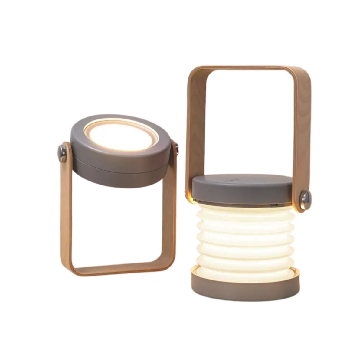 GENERICO - Lámpara LED de Emergencia Solar Plegable  Linterna Recargable Portátil para Camping y Hogar