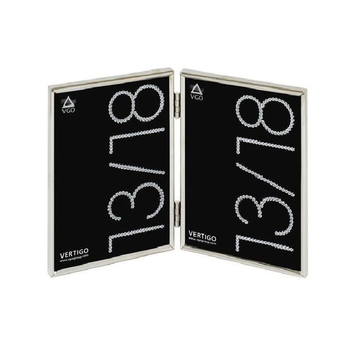 VGO - Marco 13X18 Doble Silver Plate Silver Vgo