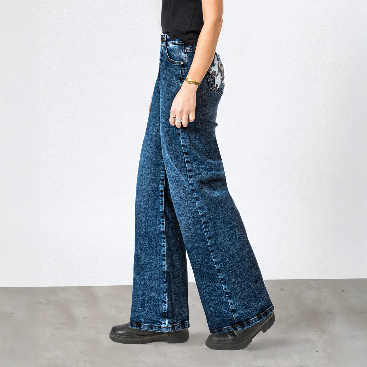 RAINDOOR - Pantalón Pockets Cow Mujer Raindoor