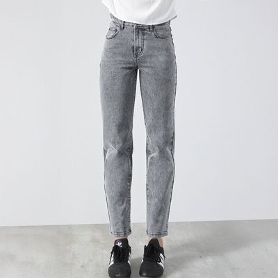 Imagen 2 del producto Pantalón Slim Mom Andorra Gris R Mujer