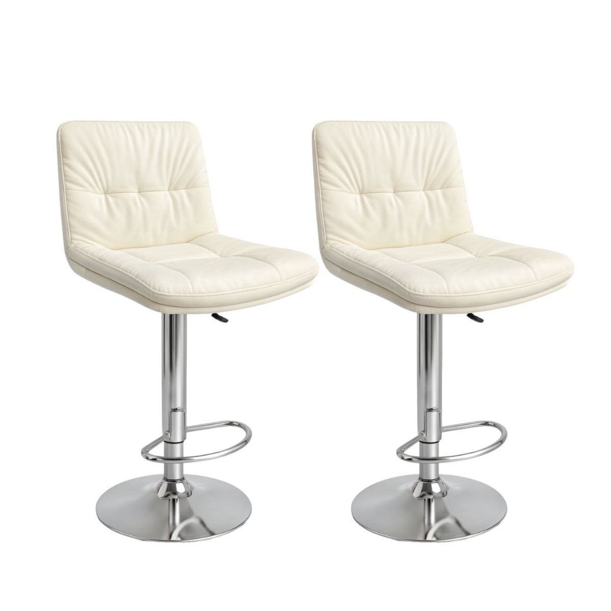 HABITA2 CHILE - Pack 2 Sillas De Bar Altas Eleven Ajustable