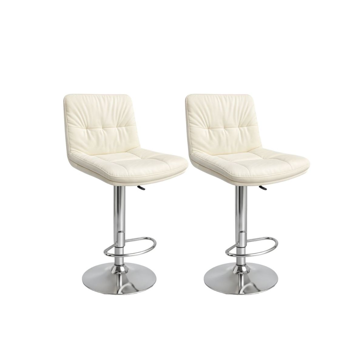 HABITA2 CHILE - Pack 2 Sillas De Bar Altas Eleven Ajustable