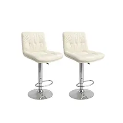 HABITA2 CHILE - Pack 2 Sillas De Bar Altas Eleven Ajustable