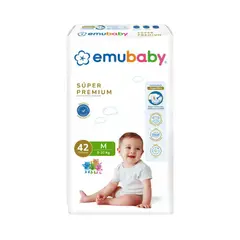 EMUBABY - Pañal Super Premium M 42