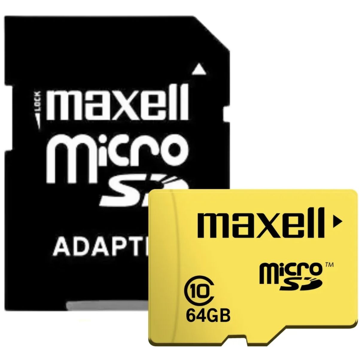 MAXELL - Tarjeta de Memoria Maxell MicroSD Clase 10 con Adaptador de 64GB