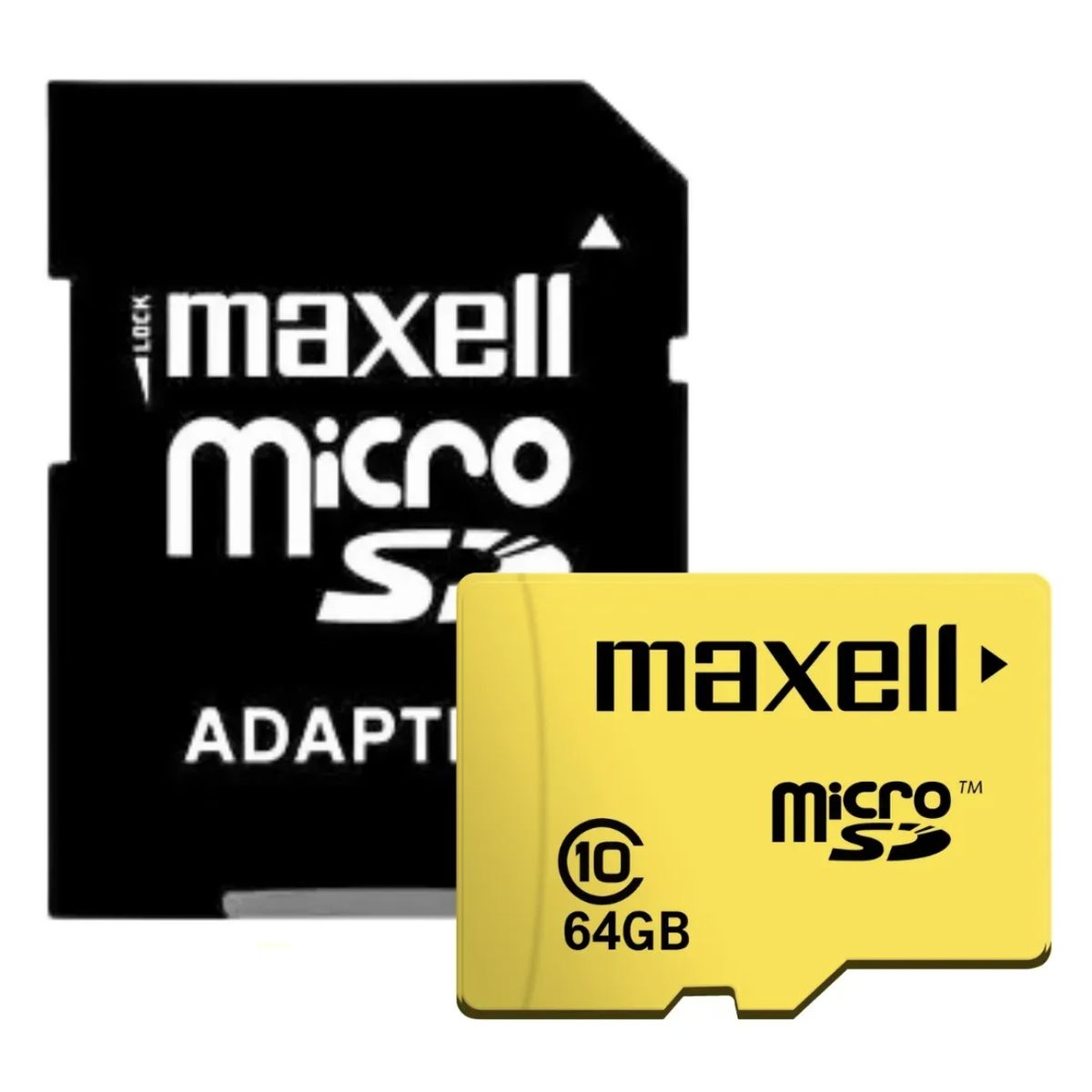MAXELL - Tarjeta de Memoria Maxell MicroSD Clase 10 con Adaptador de 64GB