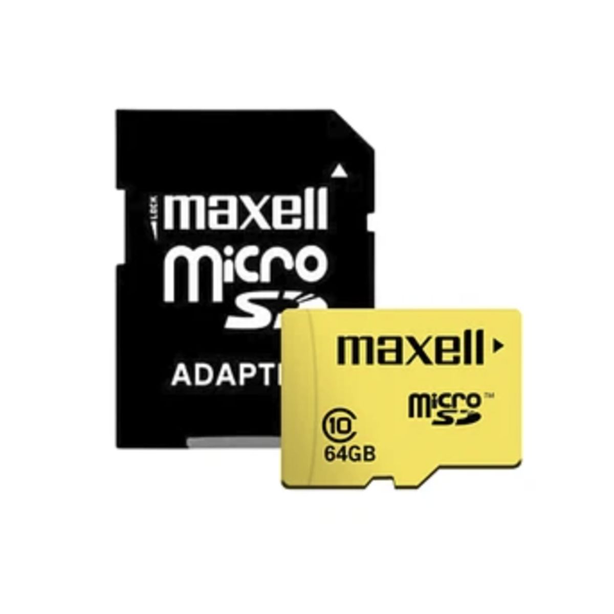MAXELL - Tarjeta de Memoria Maxell MicroSD Clase 10 con Adaptador de 64GB