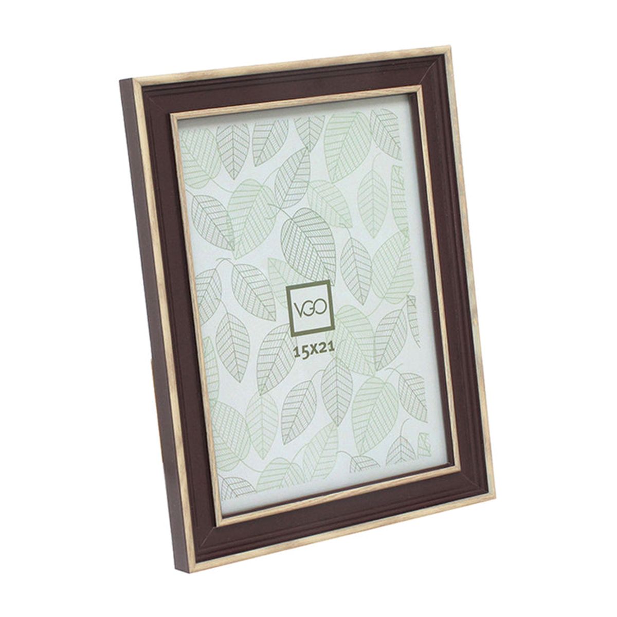 VGO - Marco simil madera combinado Marron 10x15 cm Marron Vgo