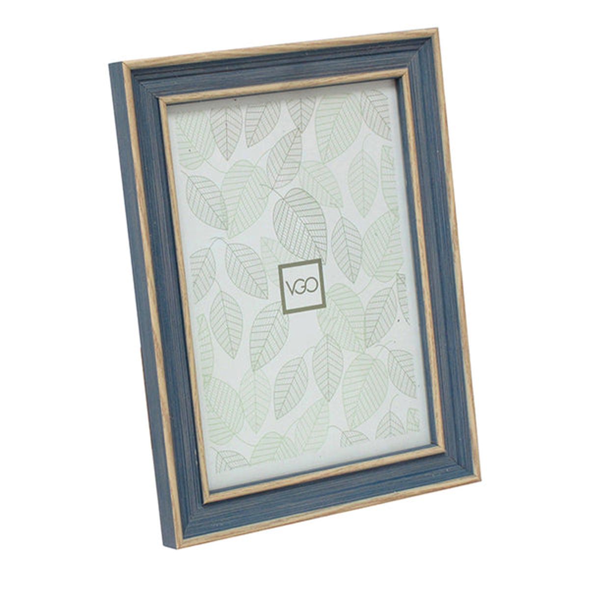 VGO - Marco simil madera combinado Celeste 20x25 cm Celeste Vgo