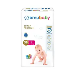 EMUBABY - Pañal Super Premium G 38