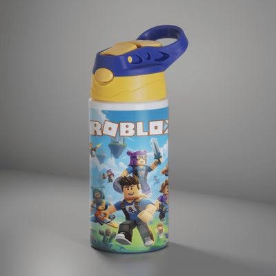 Imagen 2 del producto Botella Infantil Roblox 500 ml Aluminio Escolar Libre de BPA